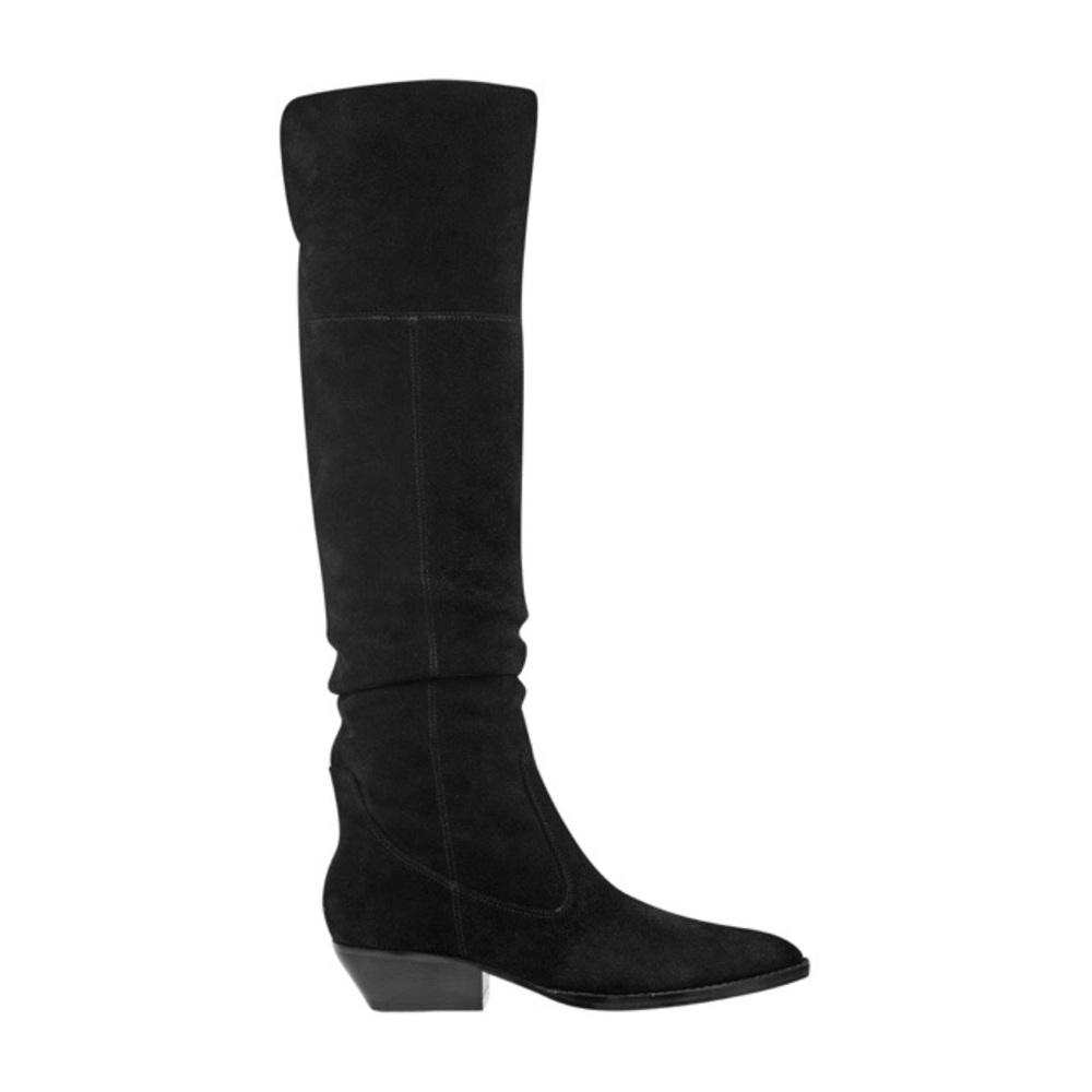 Marc Fisher Black Suede Boots